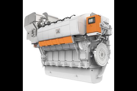The Wärtsilä 31 medium-speed four-stroke has been designed for fuel adaptability. Image: Wärtsilä